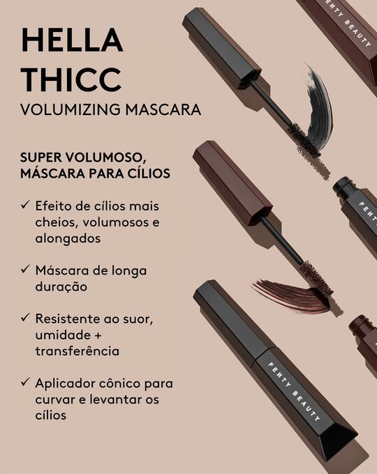 Máscara de Cílios Fenty Beauty Hella Thicc Volumizing
